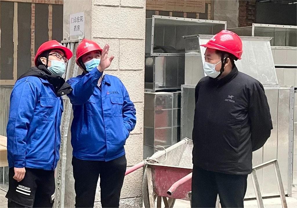 一手抓防疫，一手抓生產(chǎn)！立豪集團(tuán)董事長(zhǎng)赴陜藥集團(tuán)山海丹醫(yī)院項(xiàng)目督導(dǎo)檢查